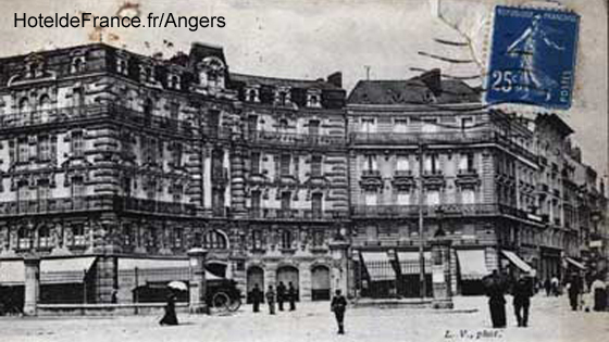 Hotel de France Angers vers 1910